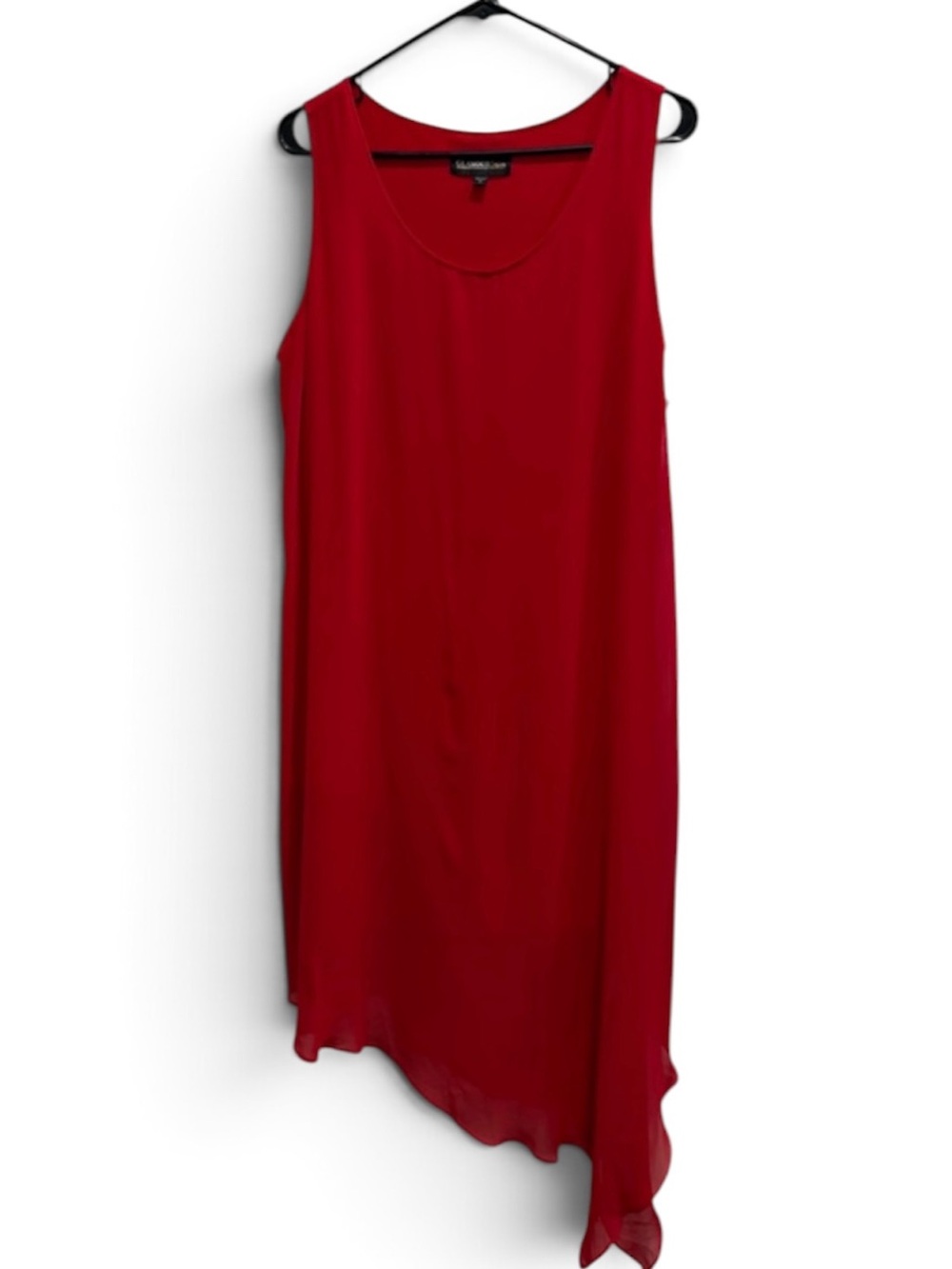 NWT Glamour, Size 14, Red, Asymmetrical Dress